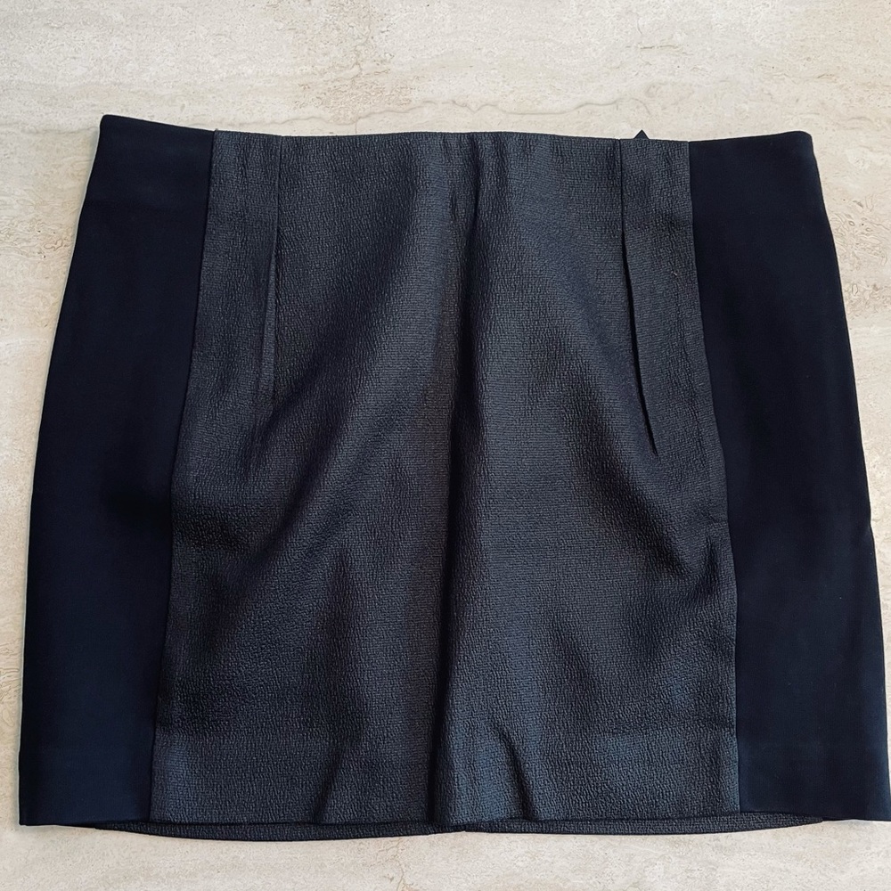 Armani Exchange 2 panel mini skirt